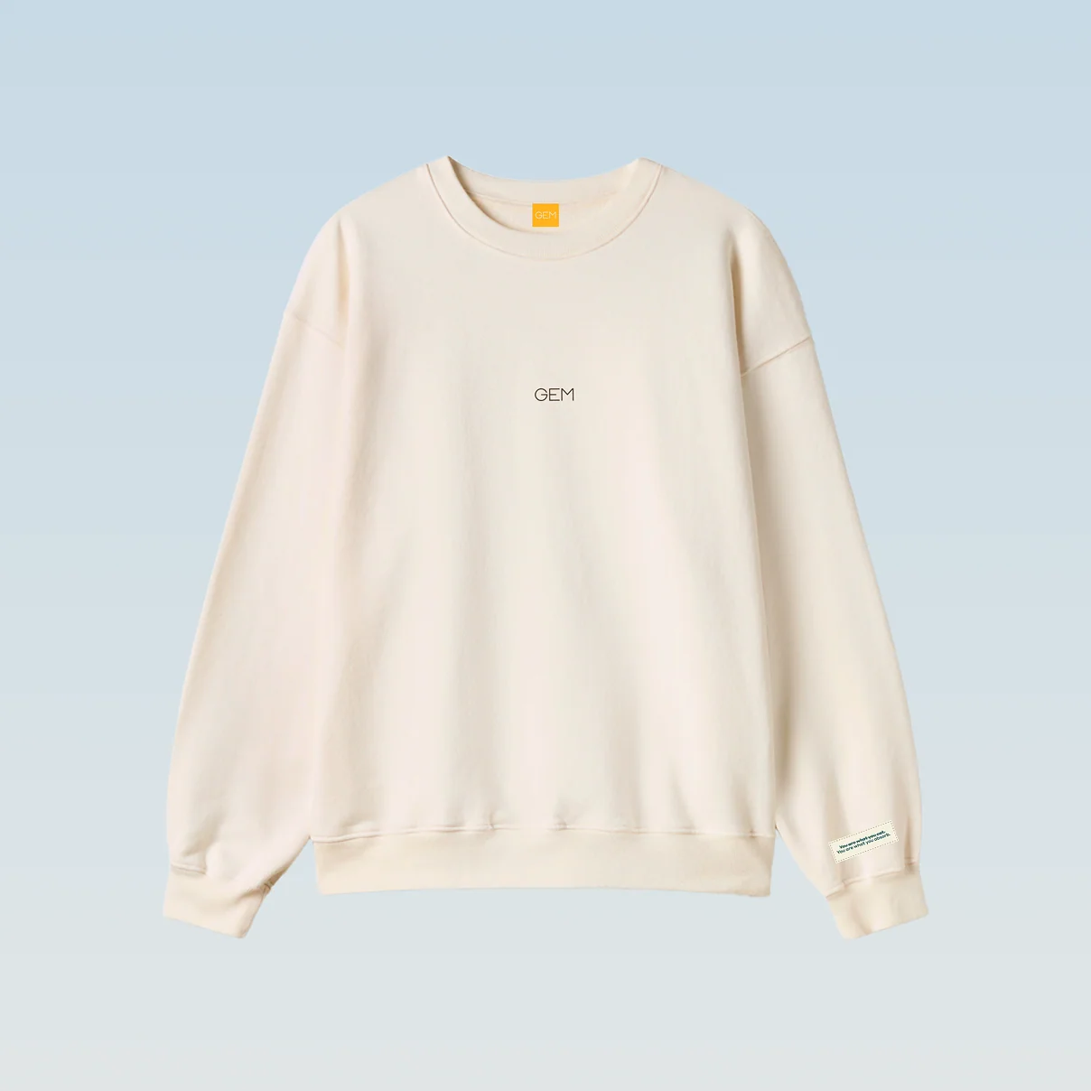 GEM Crewneck - Cream